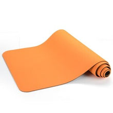 Load image into Gallery viewer, TPE Natural Fold Yoga Mat Yoga Mat for Fitness Pilates 6mm 183*61*0.6cm Tasteless for Beginners Yoga-Mats-Fitness Free shipping
