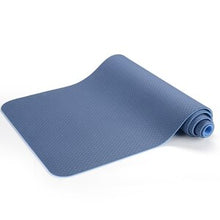 Load image into Gallery viewer, TPE Natural Fold Yoga Mat Yoga Mat for Fitness Pilates 6mm 183*61*0.6cm Tasteless for Beginners Yoga-Mats-Fitness Free shipping