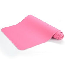 Load image into Gallery viewer, TPE Natural Fold Yoga Mat Yoga Mat for Fitness Pilates 6mm 183*61*0.6cm Tasteless for Beginners Yoga-Mats-Fitness Free shipping