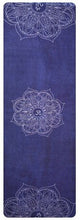 Load image into Gallery viewer, High temperature yoga mat, anti slip, ultra-thin natural rubber, suede yoga mat, portable folding fitness pad travel mat