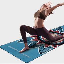Load image into Gallery viewer, Suede Natural Rubber Yoga Mat Anti Slip Sweat Absorption 183*61cm*3.5mm Yoga Pad Fitness Gym Sports Exercise pad Yoga Mats