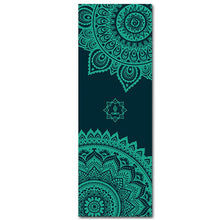 Load image into Gallery viewer, Suede Natural Rubber Yoga Mat Anti Slip Sweat Absorption 183*61cm*3.5mm Yoga Pad Fitness Gym Sports Exercise pad Yoga Mats