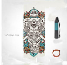 Load image into Gallery viewer, 2018 new pvc Yoga mat 5mmExtra Thick High Density double  Exercise Yoga Mat with Carrying Strap