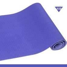 Load image into Gallery viewer, FANGCAN FCY-32 TPE Yoga Mat Double Layer 1830*610*8mm Prolong Yoga Mat Eco-friendly Mat for Beginners 5 colors available