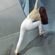 Load image into Gallery viewer, High Quality Fitness Sport Suit Women Tracksuit Yoga Set Backless Gym Sportswear Leggings Tight Jumpsuits Ballet Dance Clothing