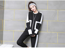 Load image into Gallery viewer, Women Sport Suit Tracksuit Yoga Set Zipper Jacket+T-Shirt+Bra+PantsWomen Gym Suit Workout Clothes Fitness Sportswear For Women