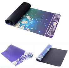 Load image into Gallery viewer, Yoga mat PVC antiskid, multi color yoga mat, fitness mat, yoga mat.