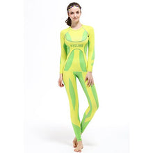 Load image into Gallery viewer, Life on track Fitness Running Sports Shirt Women Yoga Sets Breathable Suit Compression High Quality Quick-Drying Gym Sports Suit