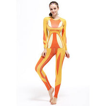 Load image into Gallery viewer, Life on track Fitness Running Sports Shirt Women Yoga Sets Breathable Suit Compression High Quality Quick-Drying Gym Sports Suit