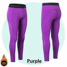 Load image into Gallery viewer, 100p Women&amp;Girls Shapers Sport Tight Fitness Running Long Pants,Quick-dry Wicking Elastic Winter YOGA Plus Velvet Warm Trousers