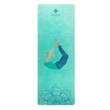 Load image into Gallery viewer, 183CM*68CM*4MM Natural Rubber Environmental Protection Suede Fabric Comfortable Non-Slip Exercise Mat Fitness Yoga Mat