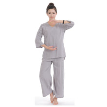 Load image into Gallery viewer, Women Zen Suit Yoga Sets For Women Sport Suit Women Linen Breathable Yoga Sets Women Gym Clothes Zen Suit Yoga Training Suits