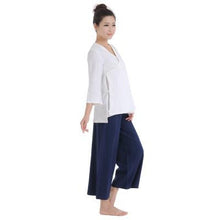 Load image into Gallery viewer, Women Zen Suit Yoga Sets For Women Sport Suit Women Linen Breathable Yoga Sets Women Gym Clothes Zen Suit Yoga Training Suits