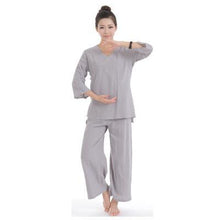 Load image into Gallery viewer, Women Zen Suit Yoga Sets For Women Sport Suit Women Linen Breathable Yoga Sets Women Gym Clothes Zen Suit Yoga Training Suits