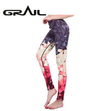 Load image into Gallery viewer, New Arrival Knit compression Pant Elastic Leggings Female Pants Tights Geometry Leggin Clothes for Fitness Sports Geometry