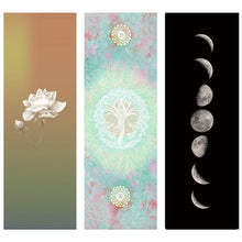 Load image into Gallery viewer, 3.5MM New Printing Yoga Mat Non-slip Deerskin Suede Natural Rubber Yoga Mat Lose Weight Exercise Pilates Pad Gymnastic Mats