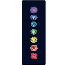 Load image into Gallery viewer, 3.5MM New Printing Yoga Mat Non-slip Deerskin Suede Natural Rubber Yoga Mat Lose Weight Exercise Pilates Pad Gymnastic Mats